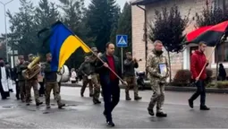 У Рожищі попрощалися із загиблим воїном Віктором Яручиком (фото)