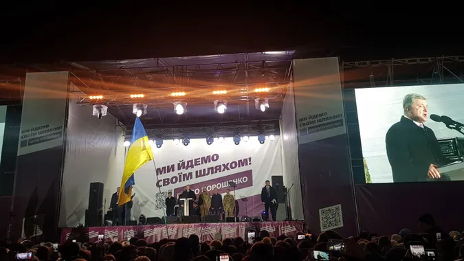 Петро Порошенко приїхав до Ковеля (фото)