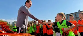 Легенда українського футболу Андрій Пятов завітав до Нововолинська (фото)