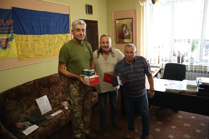 Волинські тероборонівці отримали необхідне на фронті обладнання (фото)