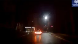 У Луцьку переслідували п'яного "гонщика" (відео)