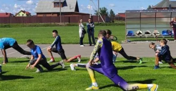 У Боратині призер Чемпіонату світу з біатлону провів тренування (фото)