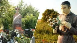 Лікує рак та змінює долі: за 175 км від Луцька знаходять диво на могилі стигматика й ясновидця (відео)