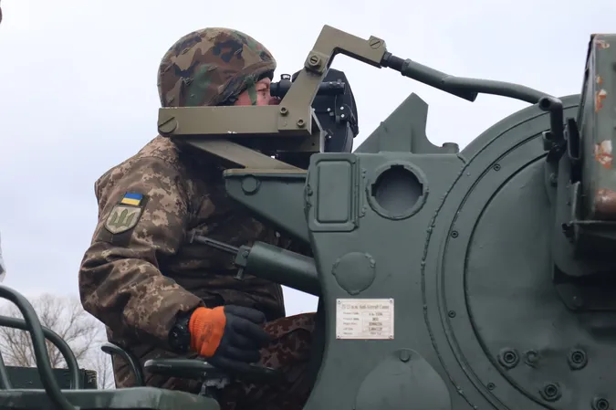 Бійці-зенітники Волинської тероборони показали, як вчаться знищувати противника (фото)