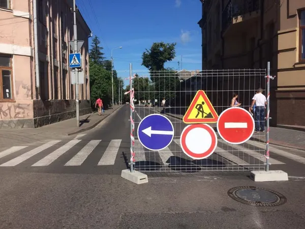 В'їзд на вулицю Шевченка від вулиці Словацького заборонено
