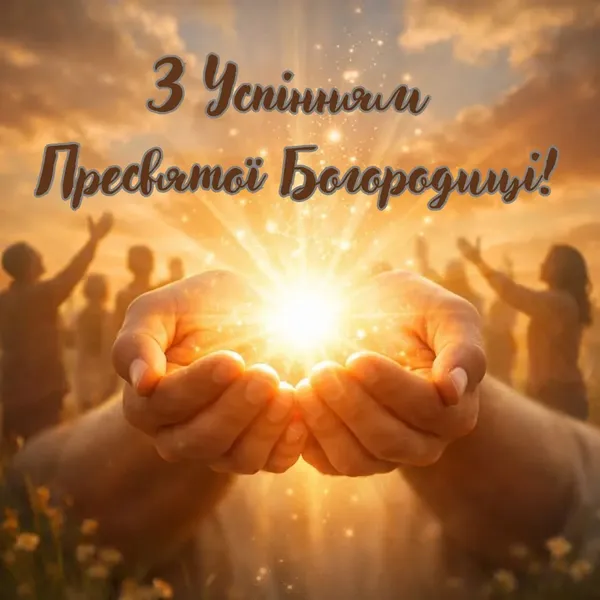 З Успінням Пресвятої Богородиці 2026: картинки й теплі привітання