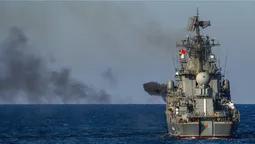 Оприлюднили аудіозапис останніх переговорів на крейсері «Москва» (відео)