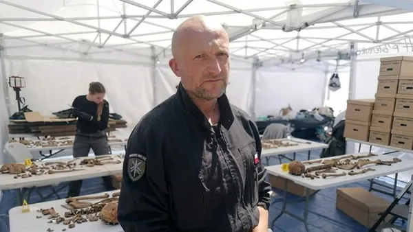 На Волині в Острівках тривають розкопки масових поховань: знайшли ще 6 людських останків (фото, відео)