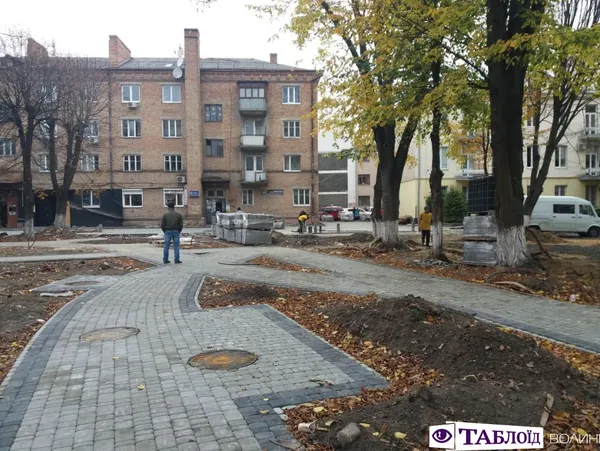 Мінімум бруківки, нові лавки та цікаві ліхтарі: реконструкція старого квіткового ринку (фото)