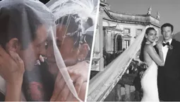 У кутюрній сукні від Chanel: Дуа Ліпа показала весільні фото з Каллумом Тернером (фото)