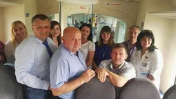 Перший рейс  поїзда "Ковель-Холм":  пасажири примудрились поламати туалет