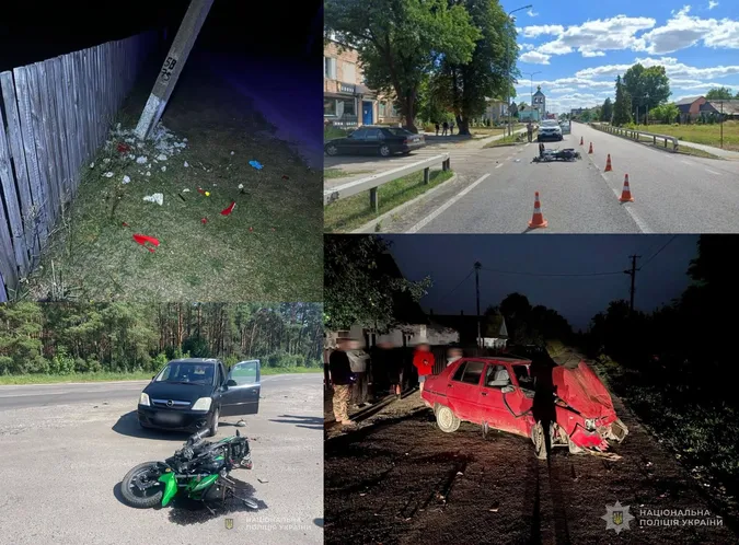 Майже півсотні ДТП за літо: оприлюднили статистику Волині