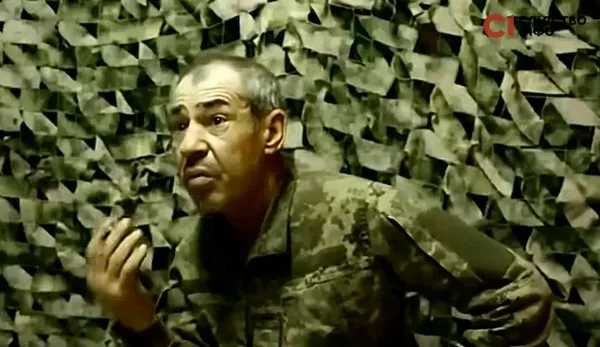 Володимир Сребродольський на відео, яке зняли росіяни коли він потрапив у полон.
