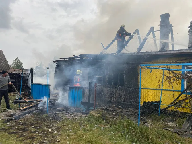 На Волині за добу сталися дві пожежі (фото)