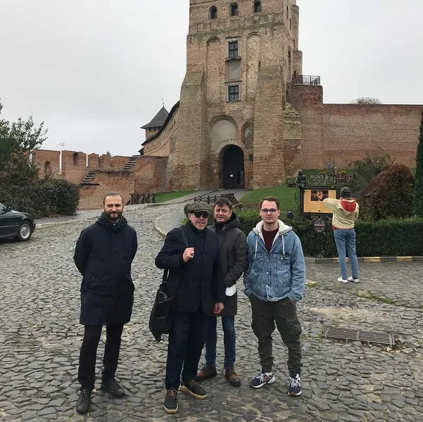Макаревич відвідав Луцький замок та будинок з химерами (фотофакт)