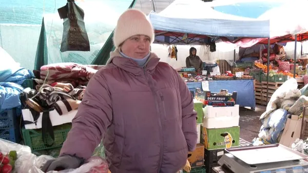 Продавчиня Галина