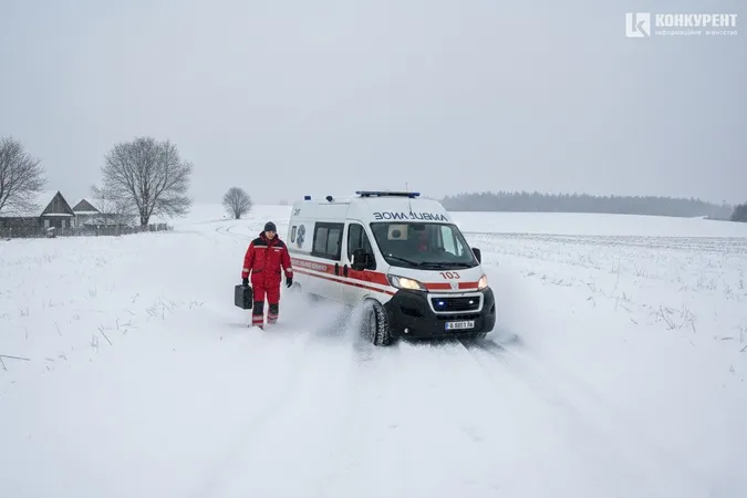 На Волині «швидка» застрягла за 1,5 км від хворого – люди обурені станом доріг (фото)