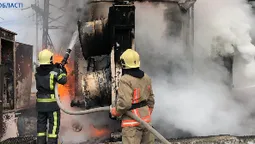 Показали, як рятувальники ліквідують наслідки ворожих обстрілів на Волині (фото)