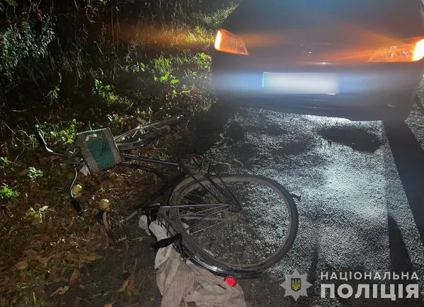 На Волині авто збило 10-річного велосипедиста – дитина у лікарні (фото)