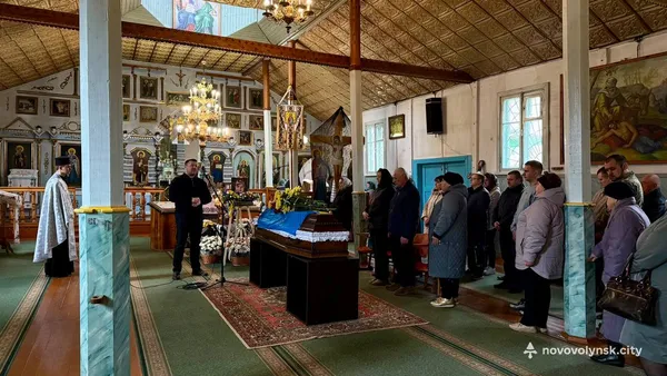 На Волині попрощалися із захисником Юрієм Березовським (фото)