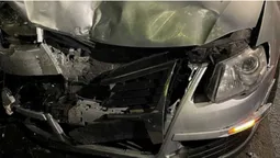 Ефект доміно: у Луцьку авто влупилося у припарковані машини (фото, відео)