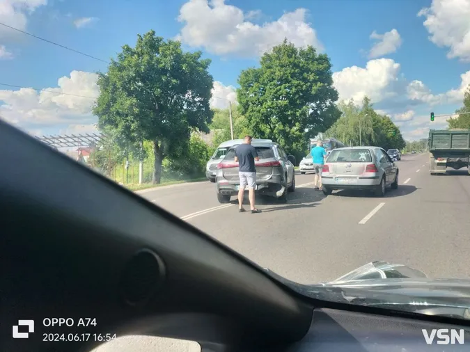 Під Луцьком на Об'їзній – аварія (фото)