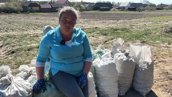70 мішків «під коня»: як на Волині всією родиною висаджують гектари картоплі (фото, відео)