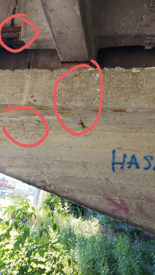 У Луцьку «стомився» міст на Шевченка (фото, відео)