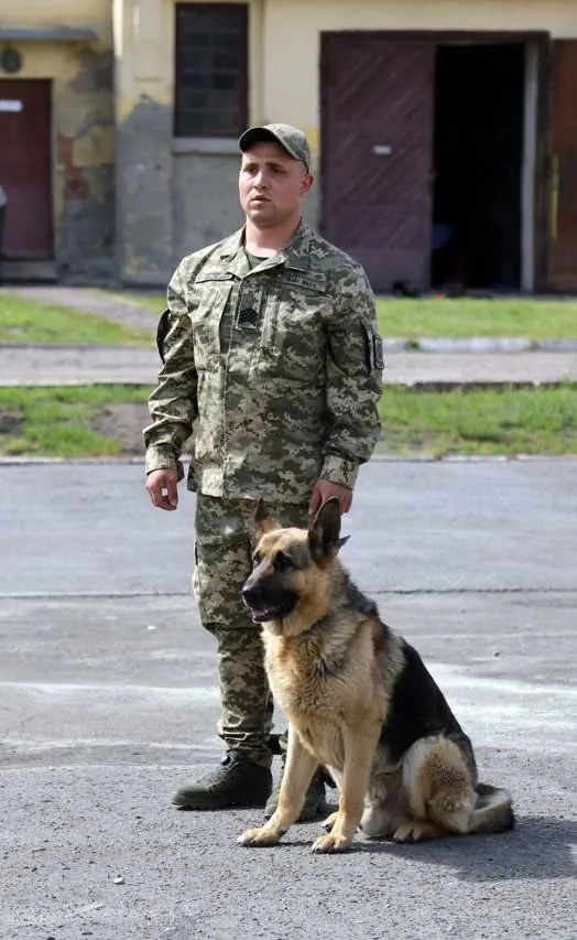 Вісім років пліч-о-пліч: історія волинського кінолога, який втратив вірного напарника, але не втратив сили духу (фото)