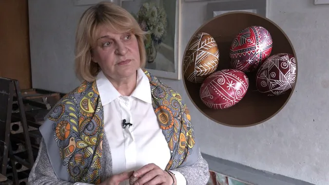 Стримані та шляхетні мотиви: художниця розповіла про особливості волинської писанки (фото)