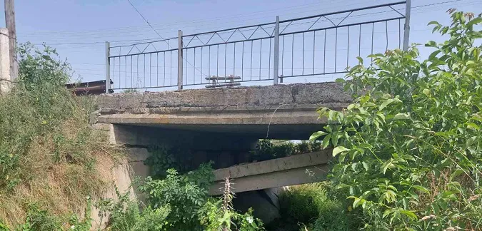 У Луцькому районі «втомився» ще один міст (фото)