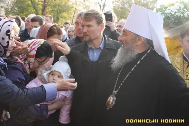 «Томос маємо отримати від Бога, інші Томоси нас не цікавлять», – Онуфрій у Луцьку