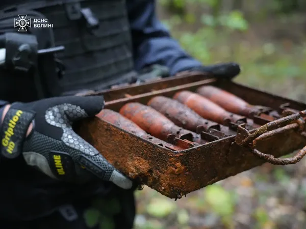 На Волині сапери знешкодили вибухівку часів Другої світової війни (фото, відео)