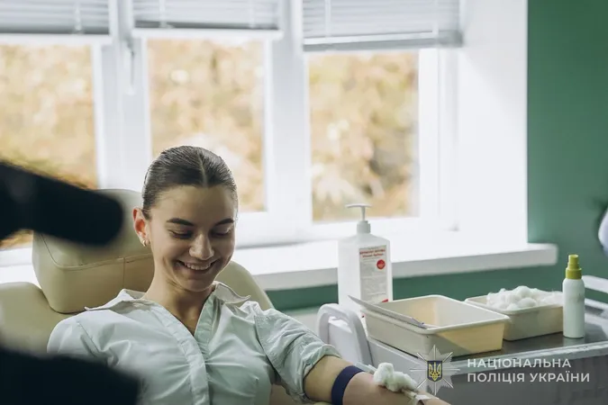 Близько сотні поліцейських Волині здали кров для поранених військових і цивільних (фото)