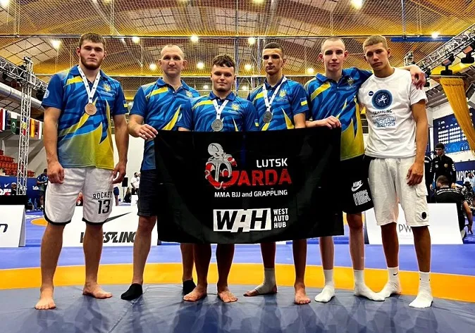 Троє борців із Волині здобули медалі на чемпіонаті світу з грепплінгу