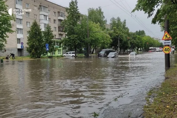 На Волині за день випала рекордна кількість опадів
