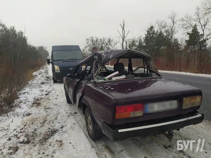 На виїзді з Володимира сталися одразу три ДТП (фото, відео)