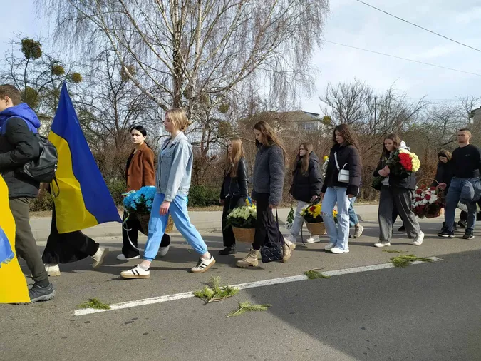 На Волині попрощалися із юним захисником Дмитром Жмуром (фото)