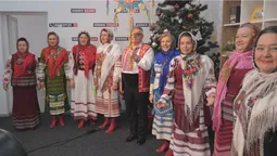 Волинський ансамбль колядками збирає на дрон для ЗСУ (відео)