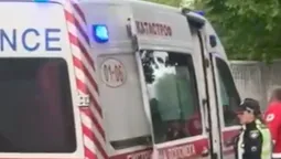 У Луцьку на Перемоги збили кур'єра (відео)