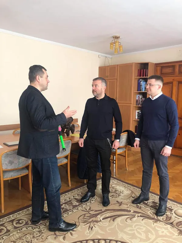 Говорили про проблеми і труднощі: Покровський провів робочу зустріч із ректором ЛНТУ
