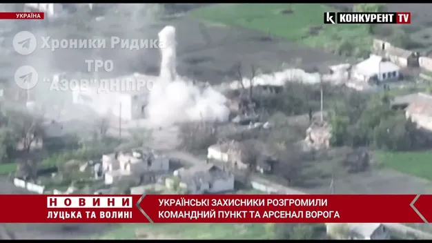 «Танкам респект»: українські бійці знищили командний пункт окупантів (відео)