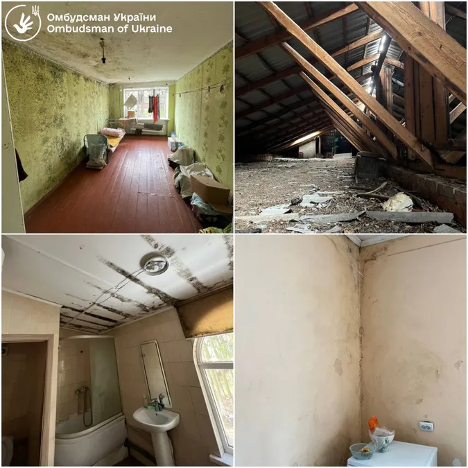 У помешканнях для переселенців на Волині знайшли грибок і плісняву