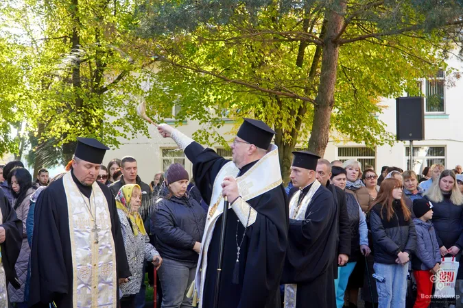 У Володимирі відкрили Стіну Надії