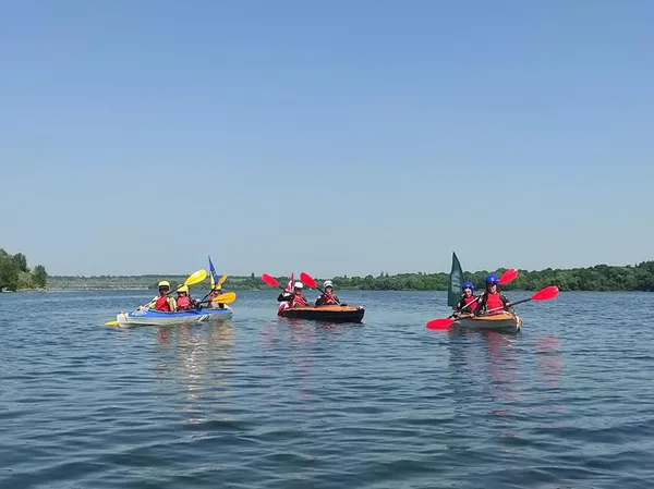 Волинські підлітки пропливли 162 км (фото)