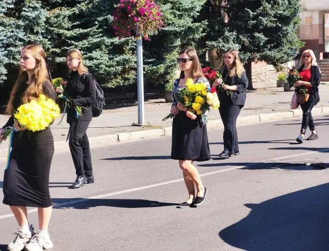 Ковельчани попрощалися з Героєм-прикордонником Сергієм Салінським (фото)