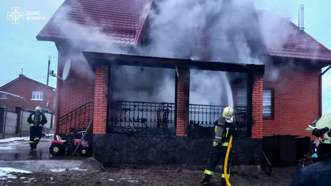 В селі Великий Омеляник горів будинок