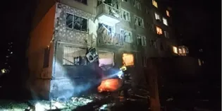 росія знову била по Києву: постраждали четверо людей (фото)