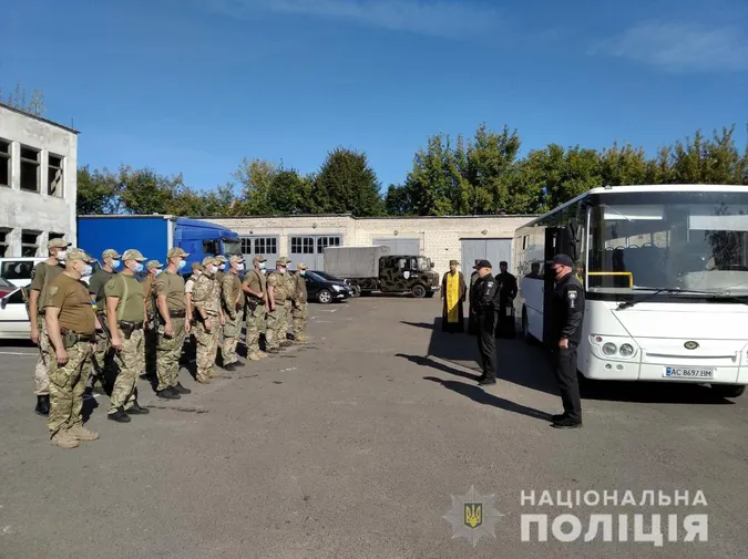 Бійці роти «Світязь» вирушили в зону ООС (фото)