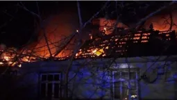 На Ковельщині під час пожежі у будинку травмувався літній чоловік (фото)
